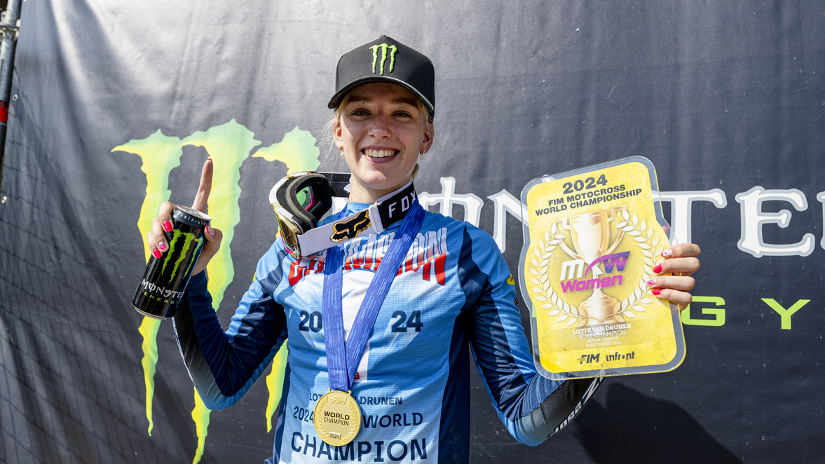 Interview with MXGP Champion Lottie van Drunen | Monster Energy