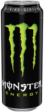 Originálny zelený Monster Energy