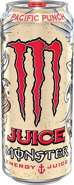 Pacific Punch Juice Monster | Real Fruit Juice Energy Drinks
