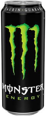 L'originale : la Monster Energy verte