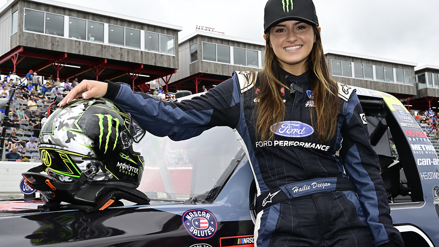 Hailie Deegan Unveils No. 1 Monster Energy Ford F-150 for 2021