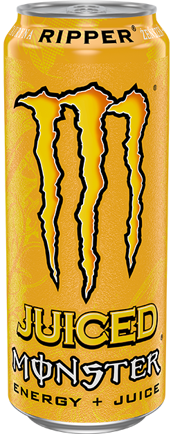 monster logo yellow