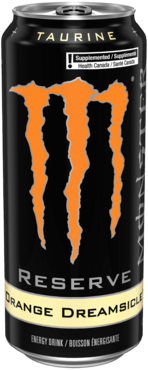 MONSTER ENERGY RESERVE ORANGE DREAMSICLE