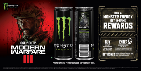 Win In-game Rewards, Call Of Duty X Monster Energy