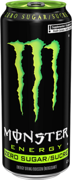 ZERO SUGAR MONSTER ENERGY