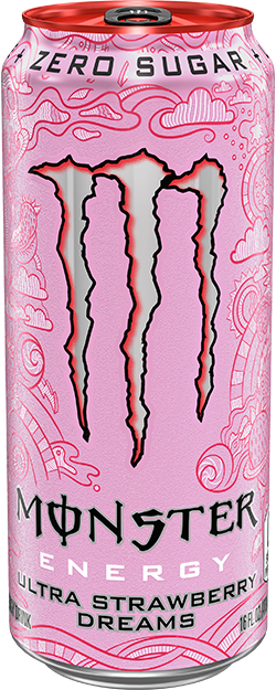 Ultra Strawberry Dreams | Monster Ultra Zero-Sugar Energy Drinks