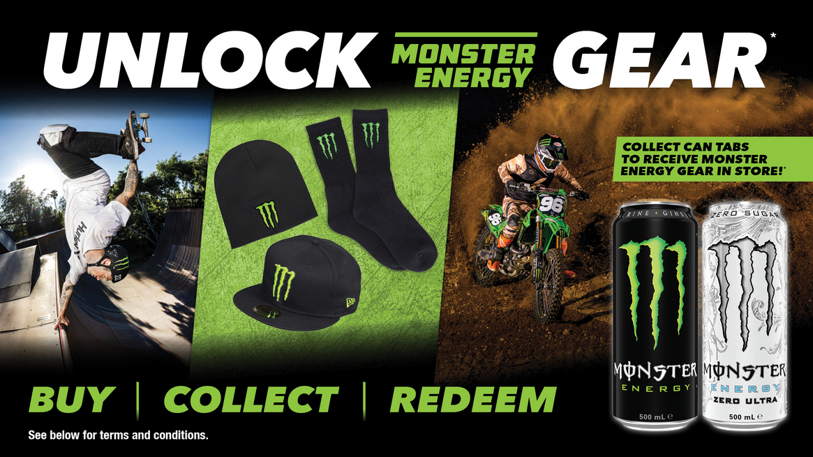 Promotions Win Monster Energy